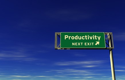 Productivity Freeway Exit Sign